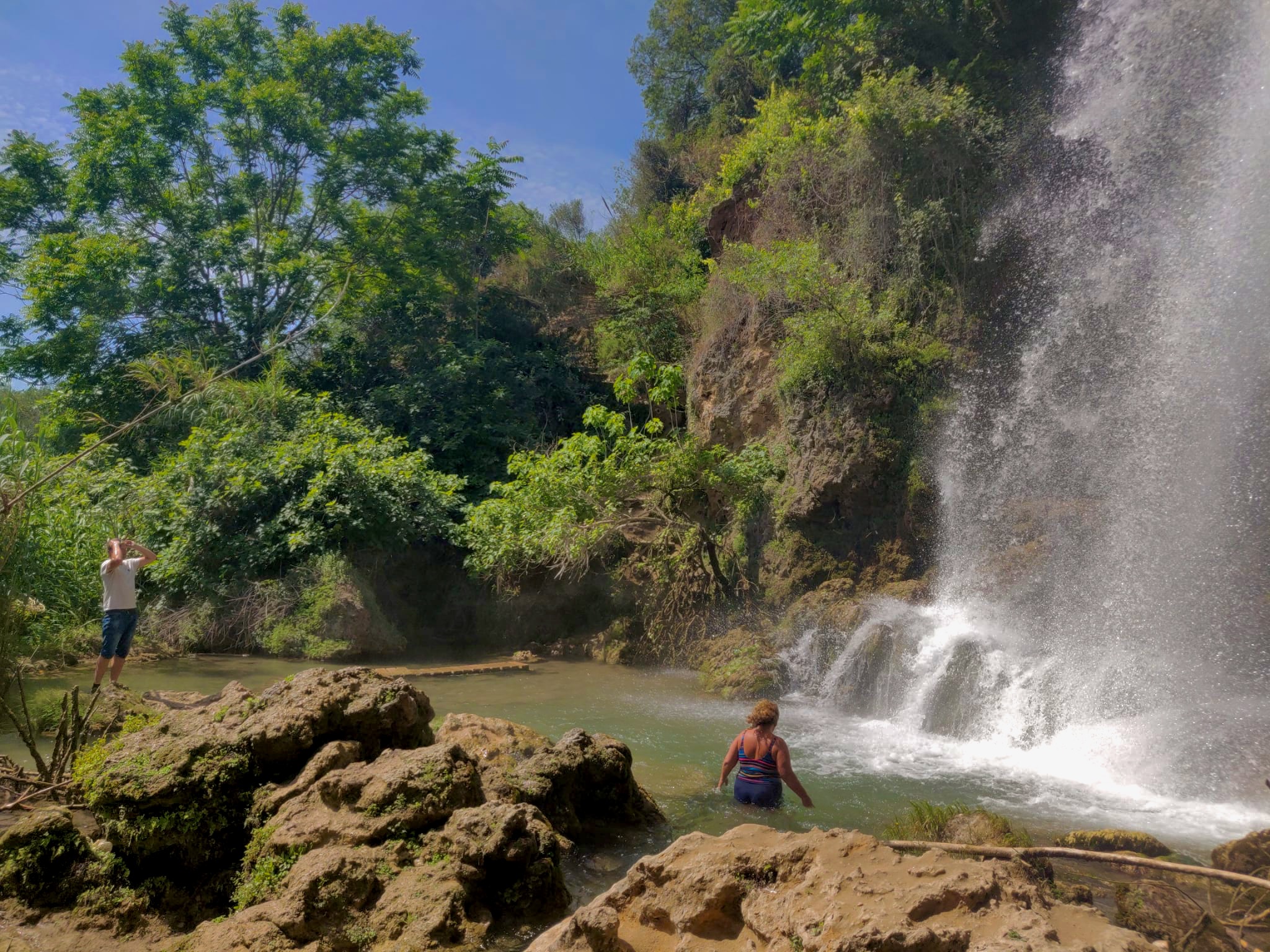 Waterfall near Costa del Azahar